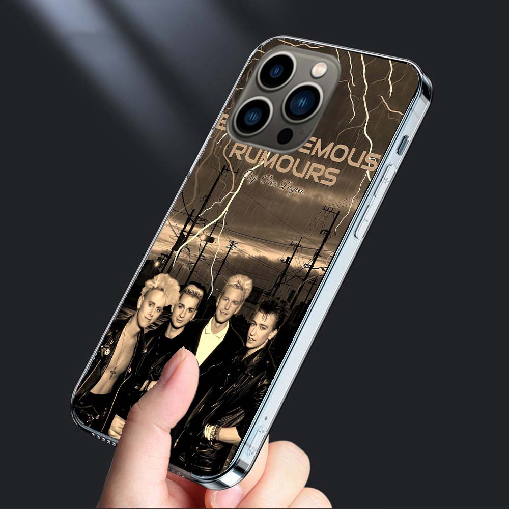 Rock Band Depeches Modes Phone Case For Iphone 16E 15 Pro 14 Plus 17E 16 17 Pro Max Air 11 12 13 Mini Shockproof Capa Cute Co