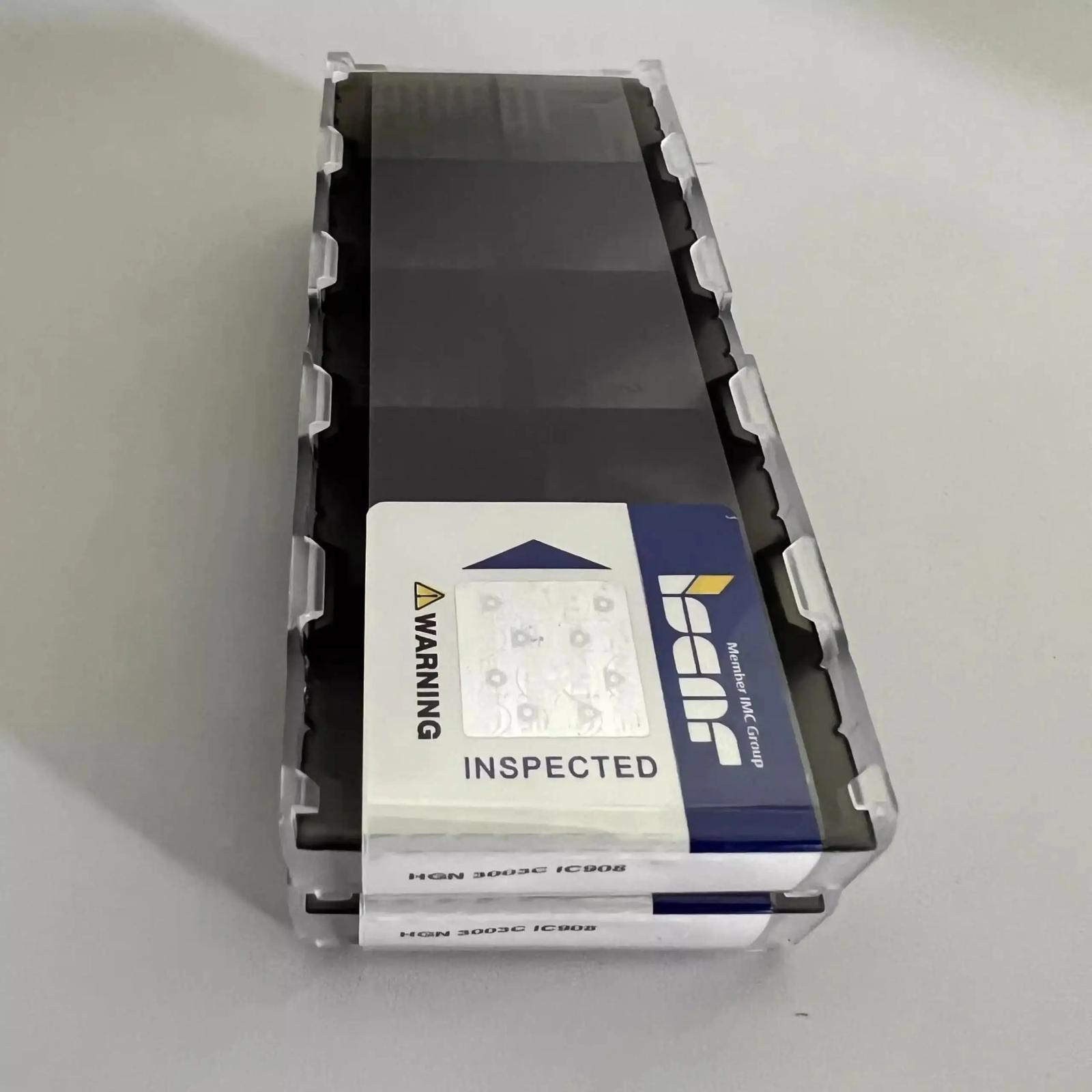 

ISCAR / HGN3003C IC908 Industrial indexable carbide inserts 10 Pcs