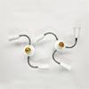Adjustable White E27 Base Light Socket Splitter Gooseneck LED Bulbs Holder Converter with Extension Hose 3 4 5 Way Adapter