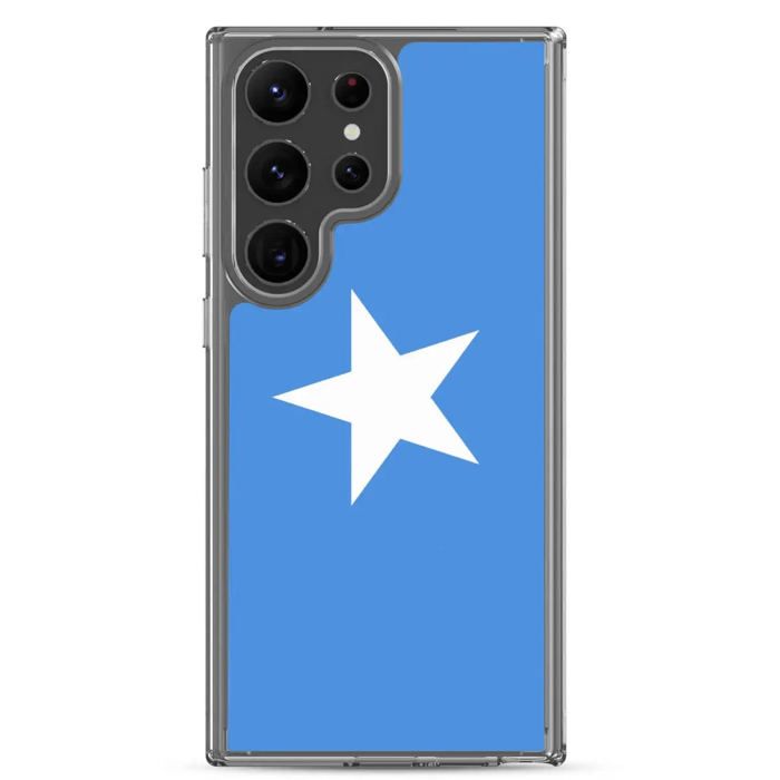Coque Téléphone - Samsung - Galaxy S23 - Drapeau Somalie - Souple - Multicolore