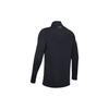 Under Armour Seamless 1/2 Zip Long-Sleeve Sports T-Shirt Men Tops Black 1351452-001