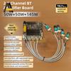 ZK-TB21 PRO 2.1 Channel Subwoofer Bluetooth Amplifier Board 50W+50W+145W TPA3116D2 Chip for Home Audio System