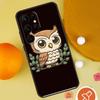Cartoon Eule Handyhülle Für Samsung Galaxy S25 Ultra S24 S23 S22 Ultra S9 S10 S20 Plus S21 FE Funda Cover