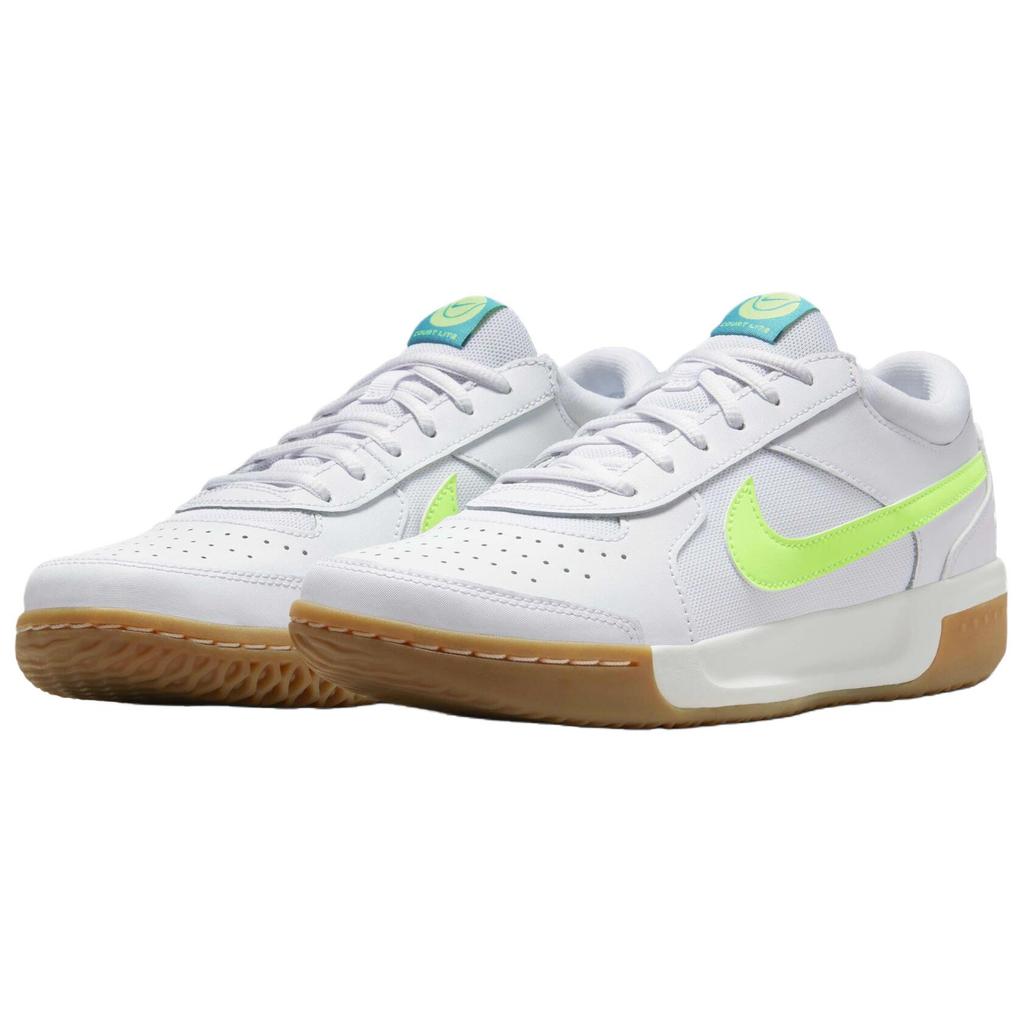 Nike Court Air Zoom Lite 3 Versatile Comfortable Breathable Lightweight Rebound Tennis Shoes Women Sneaker White Green DV3279-103