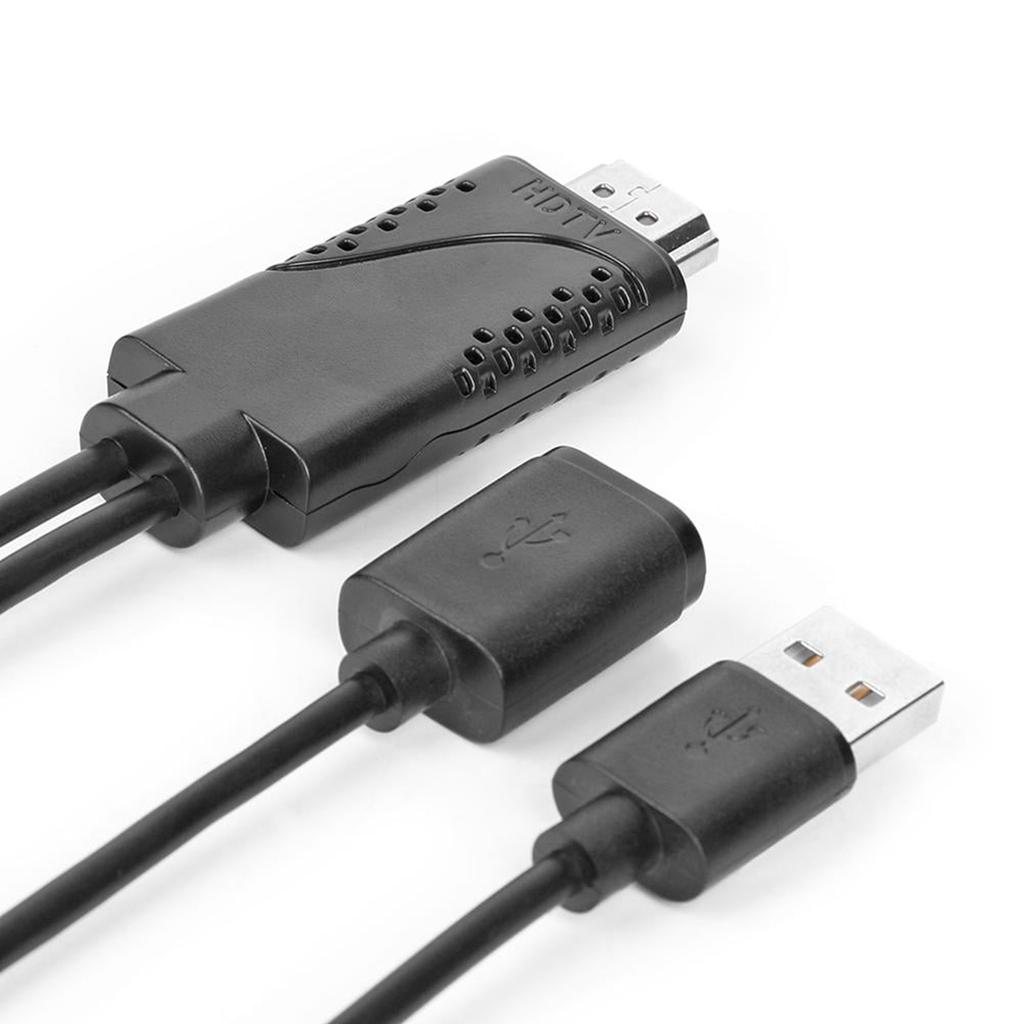 USB Hun til Kompatibel Hann 1080P Digital AV Adapterkabel Konverteringskabel