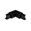 8010 Three-circuit Angle Connector, Black