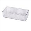 Transparent Desk Drawer Organizer Set Makeup Organize Stackable Makeup Storage Box Easy Access Large Capacity Cosmetic Organizer