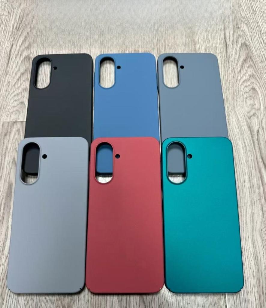 For Samsung A17 Sandstone Frosted Hard PC Case Matte Back Cover for Galaxy A 17 A36 A56 A55 Anti-fingerprint Shell Ultra-thin