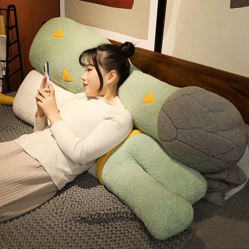 Cartoon Long Sleep Pillow Soft Vegetable Corn Onion Mushroom Plush Toys Doll Cushion Gift