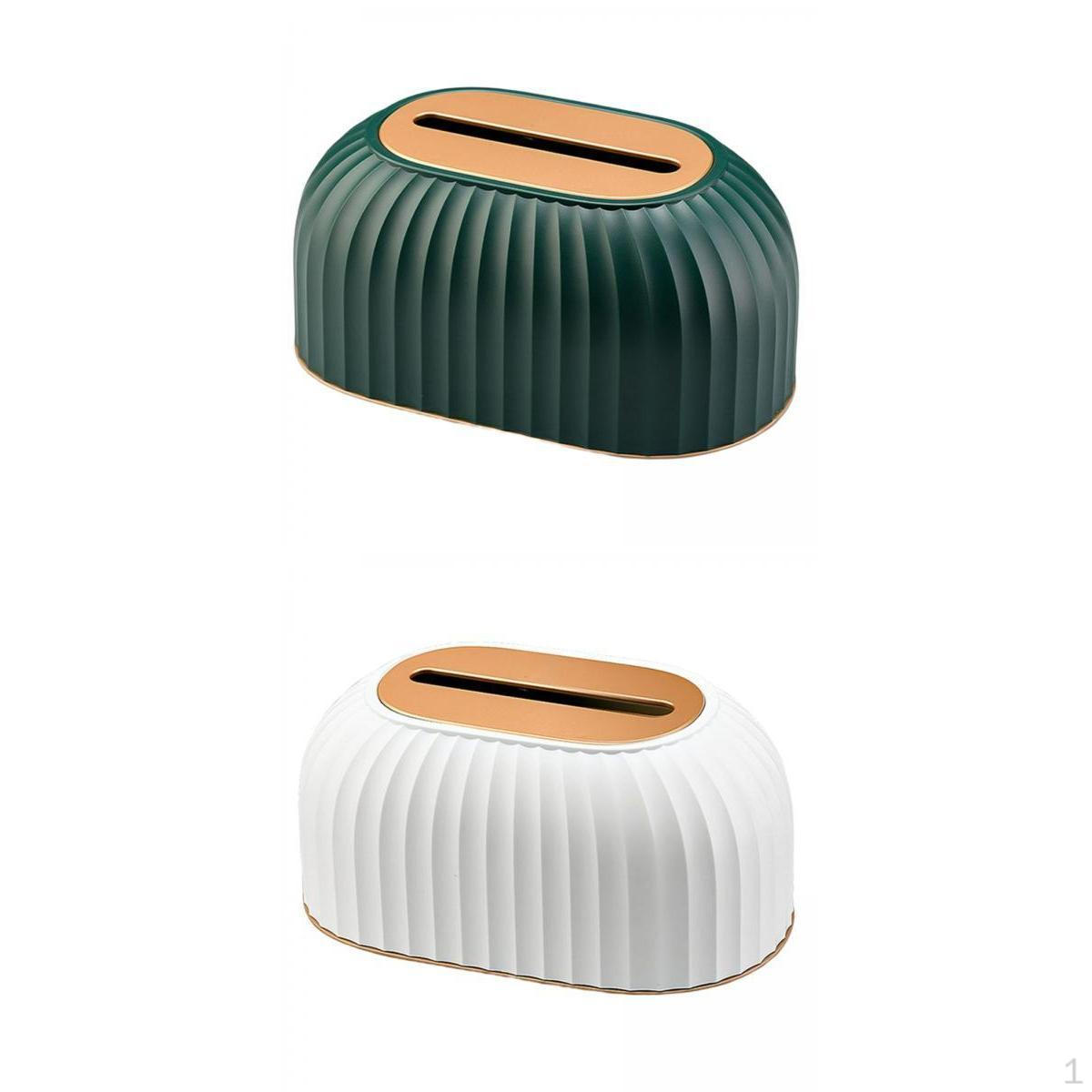 

2x Luxury Lightweight Tissue Organizer Dispenser Car Storage Holder