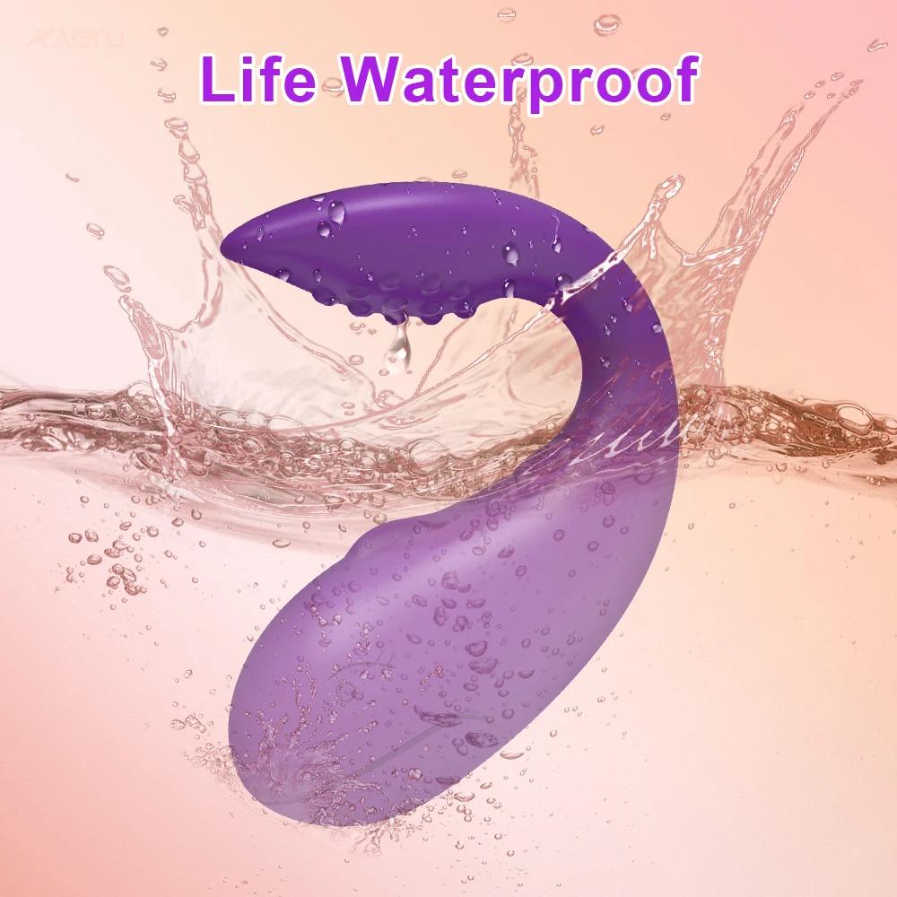 Wireless Bluetooth APP Vibrator Egg for Women Clit Clitoris Stimulator Wearable G Spot Vibrating Female Love Egg Adult Sex Toys