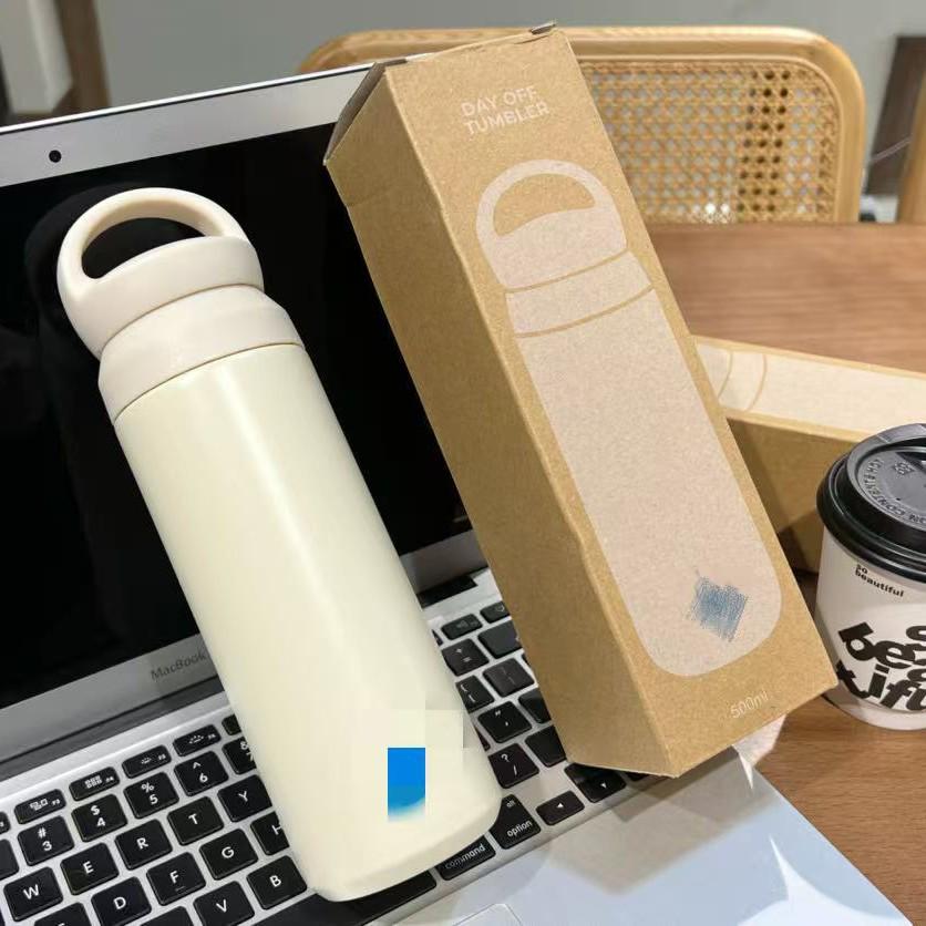 

Small Blue Stainless Steel Thermos Coffee Cup, 473ml - Double-Layered for Freshness, Ideal for Car Use 473ml