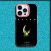 Movie A-Alien Xenomorph Phone Case For iPhone 16,15,14,13,12,11,Mini,Pro,MAX Pink Matte Silicone Cover