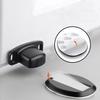 Stainless Steel Punch Free Invisible Door Stop Strong Magnetic Household Bedroom Bathroom Anti Collision Furniture Hardware
