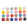 600Pcs/box 24 Assorted Color Sealing Wax Beads Ideal for Wax Seal Stamp Wedding Letter Envelope Decor Wine Bottle Wax Sealing