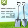 Manganese Steel Iron Shovel for Gardening - Heavy Duty Tool for Planting, Digging, and Outdoor Use
