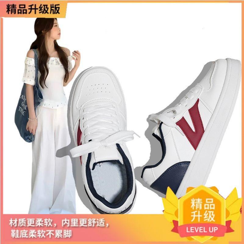

High-value new autumn versatile student board shoes lightweight casual wear-resistant sports shoes women 40 красный