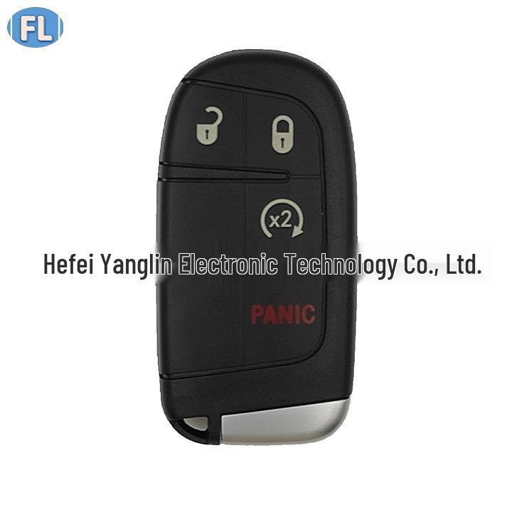 Compatible Smart Card for Jeep Grand Cherokee: 3+1 Button, 433 MHz, 46 Chip