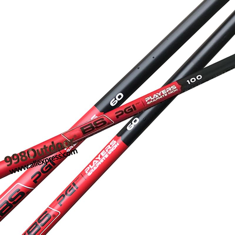 Golf Clubs Shaft Men PGI 100 Graphite Shaft Golf Irons Shaft Golf Accessories 60 or 70 80 90 100 Flex Golf Shaft 3pcs 60 Flex