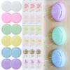 1 Set Solid Round Air Freshener Toilet Aromatherapy Fragrance Lasting Deodorant Bedroom Wardrobe Car Home Household Round Fresher