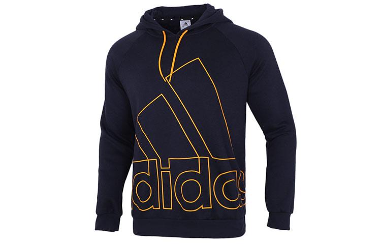 Adidas Sweatshirts Men s Blue Hooded Moderate Regular HB5092 XXL