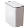 2024 Wall-Mounted Trash Can with Lid for Narrow Spaces - Perfect for Bathroom, Kitchen, or Living Room