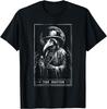 Plague Doctor Tarot Card Graphic Tee Men Casual Short Sleeve Cotton T-Shirt Trip