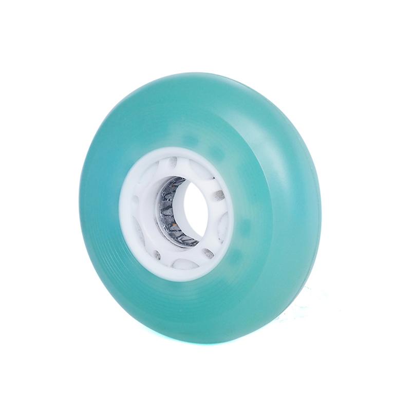 Skateboard Rubber PU Professional Speed Skating Wheel Silent 76mm Outdoor Roller Blade Wheels Ruedas De Skate