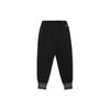 Li Ning X Disney Collaboration Casual Embroidered Jogger Pants Women Bottoms Black AKLR320-1