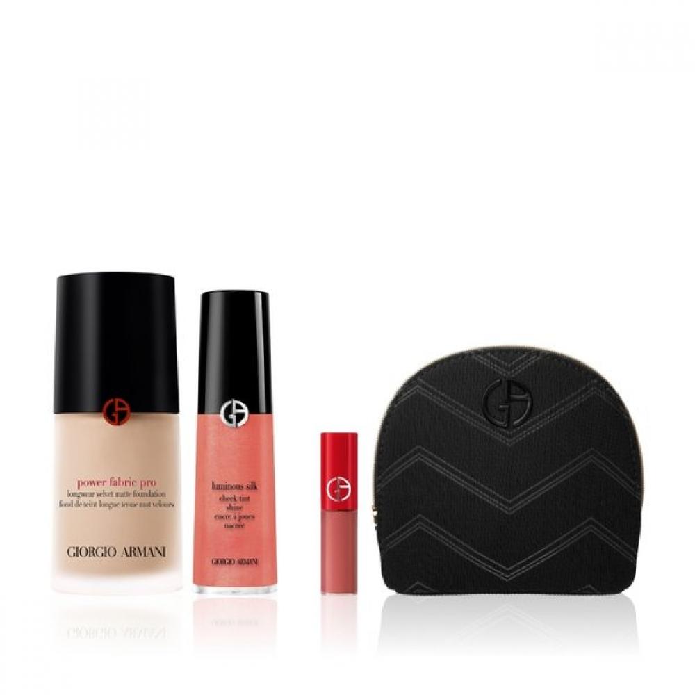 

Armani Beauty Best Power Fabric Pro Foundation New Luminous Silk Cheek Tint No. 1.5/(NEW) No. 12 Rosy Nude