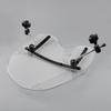 Bruce Shark Motorcycle Windshield Panel for and Kawasaki Cruisers & Honda, Harley, Suzuki, Yamaha,