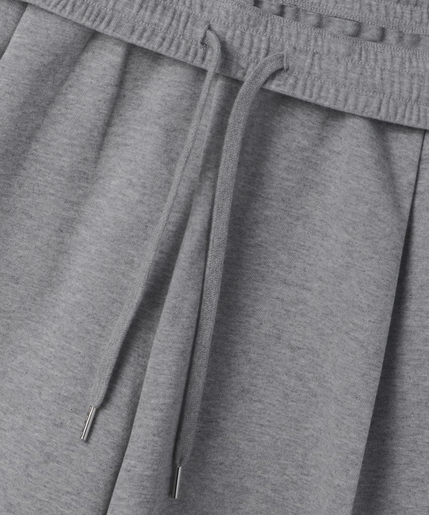 Musinsa Standard Double Knit One-Tuck Wide Lounge Sweatpants [Medium Grey]