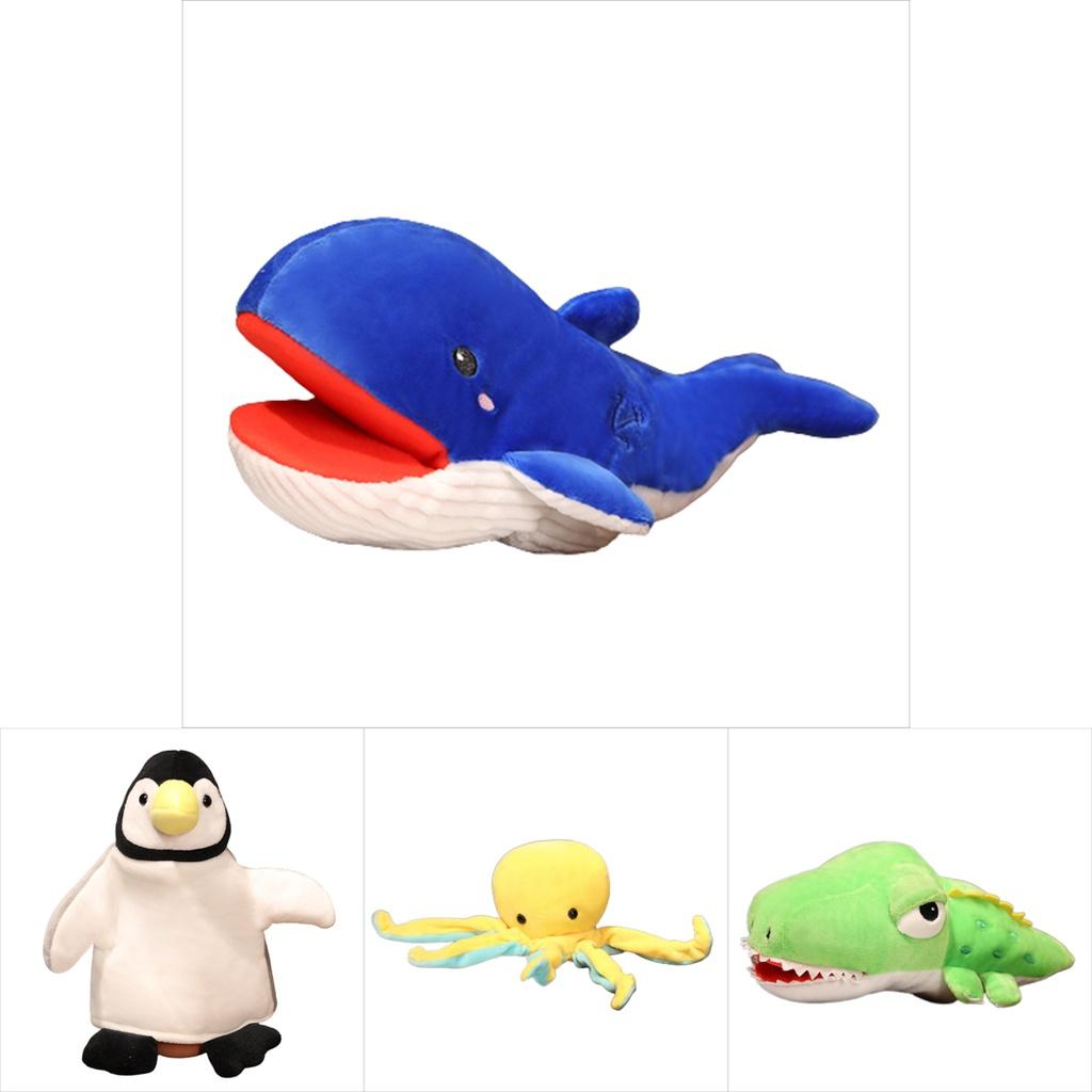 Cute Ocean Animal Hand Puppet For Toddler Storytelling And Performance