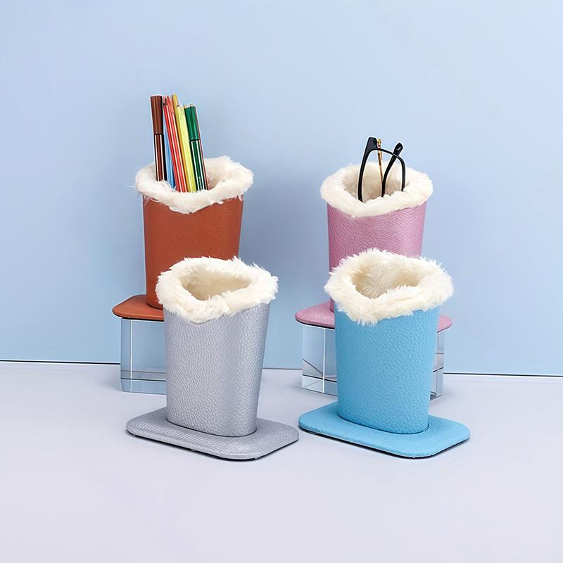 1Pc Winter Plush Eyeglass Holder Eyeglass Stand Display Stands Glass Shelf Sunglass Holder Polyester Cloth Eyeglass Stand