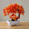 Artificial Plants Bonsai Small Tree Simulation Plants Fake Flowers Table Potted Ornaments Home Decoration Hotel Garden Decor