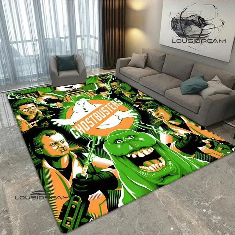 3D G-Ghostbusters Cartoon printed carpet living room bedroom carpet non-slip door mat area rug Home room decor birthday gift