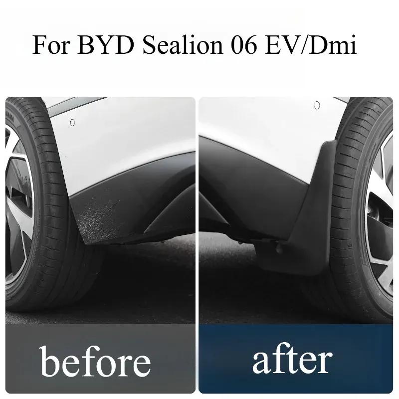 For BYD Sealion 06 EV/Dmi Fender Leather Special Sand Gravel Block Wheel Protection Exterior Body Kits Automobiles Accessories