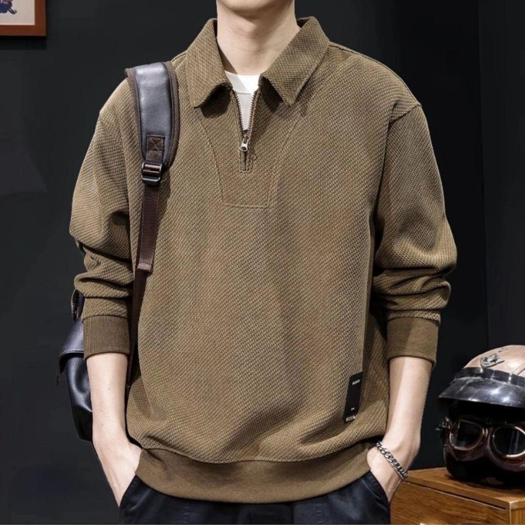 Herren Trendy Langarm Fleece Hoodie Jacke - Herbst/Winter Kollektion