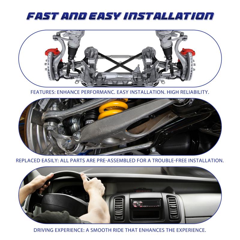 AzbuStag 4Pcs Front Rear Sway Bar End Link Suspension Kit for HONDA CIVIC ACURA ILX 2012 2013 2014 2015-2019 52321SNAA