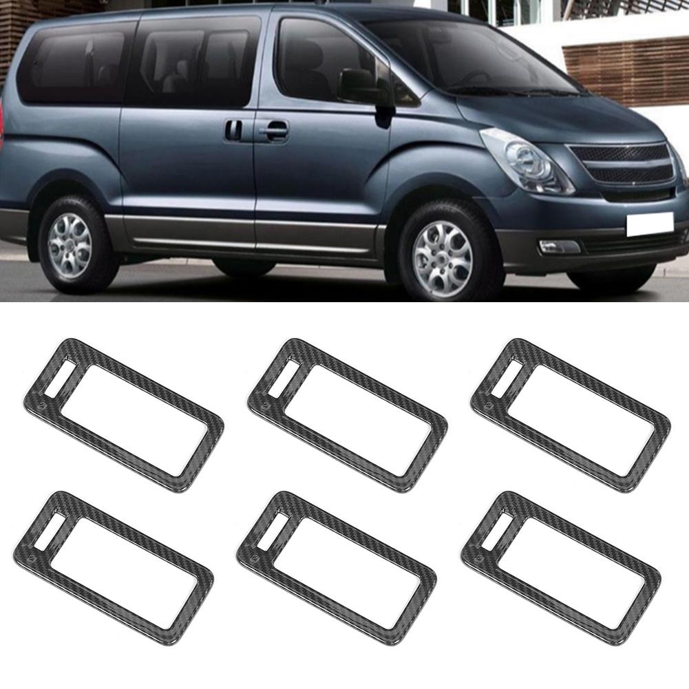 6pcs Rear Air Vent Trim Cover Fit for HYUNDAI GRAND STAREX (H1)2019