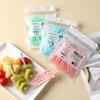 Cartoon Disposable Fruit and Dessert Fork Set for Kids