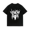 Marvel Men's Venom Spider Man Tom Hardy Printed New Summer Women's Loose Short Sleeves Kid T Shirt for Parents Children Adults
