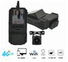 Dual Dashcam AI Dashcam With Live Streaming Video Fatigue Driving Alarm Wifi Hotpot 4G GPS Tracking Tracking Platform