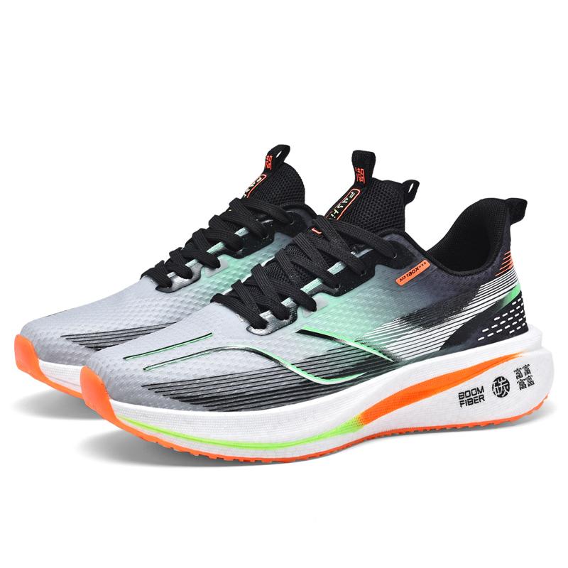 Running Shoes Men Flat Mesh Breathable Summer Fashion Non-slip Outdoor Athletic Shoes 2025 New Trendy Male Sneakers Big Size