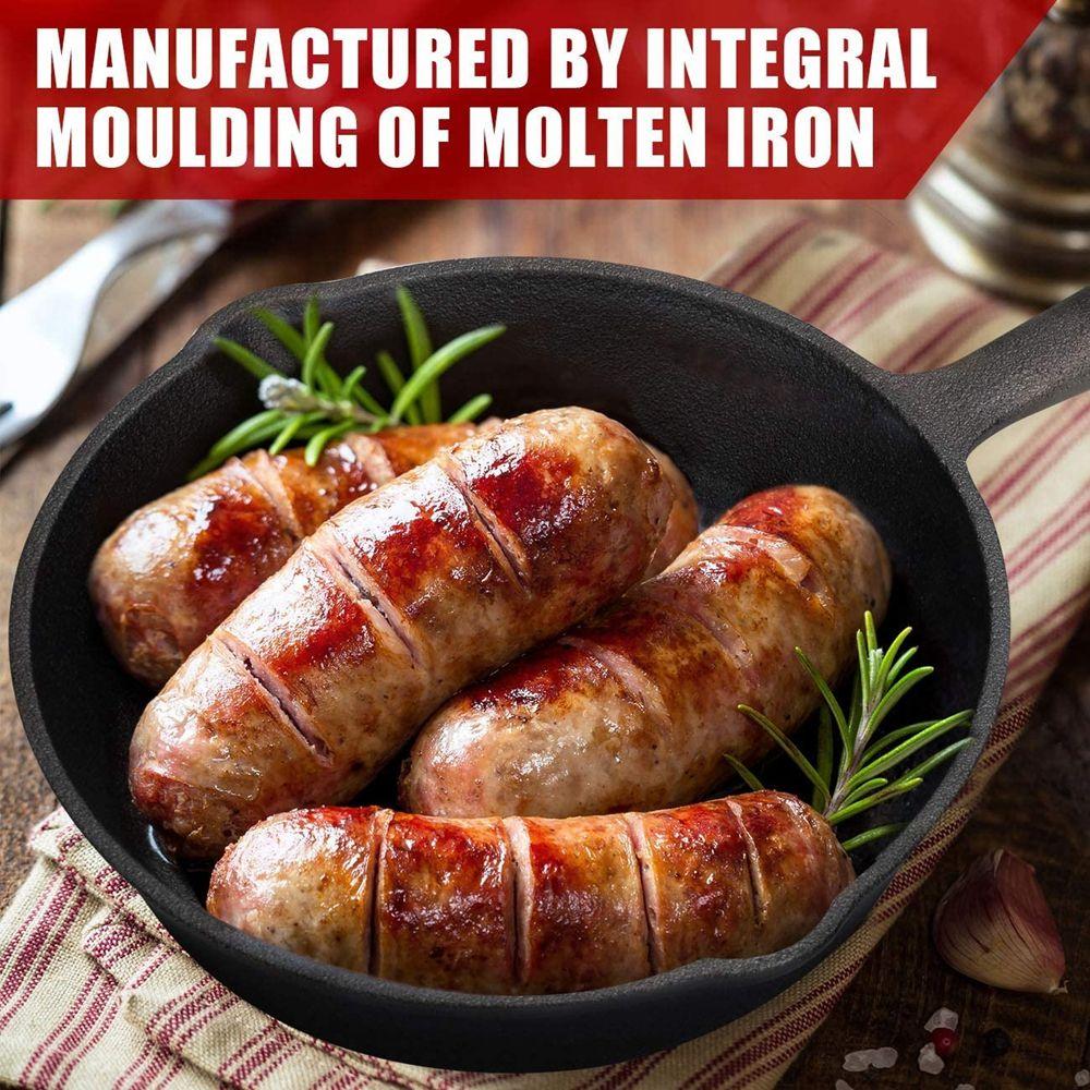 8.5cm Cooking Tool Small Frying Pan Cast Iron Pot Mini Skillet Cookware