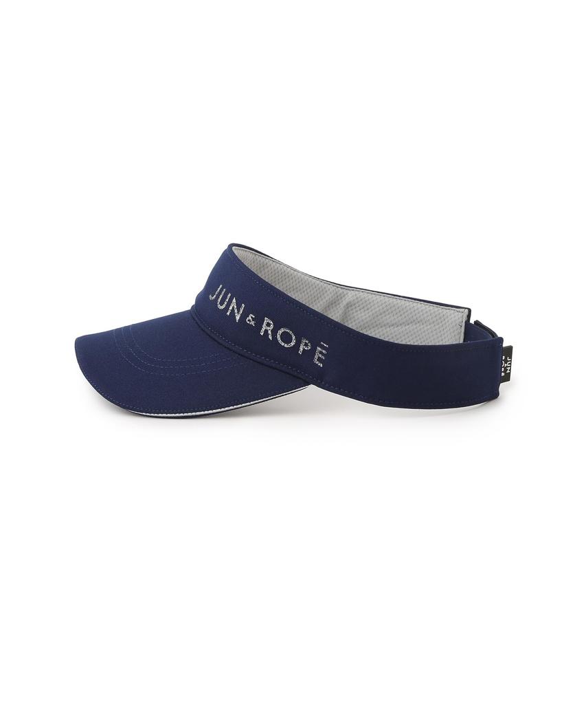 Jun & Rope Glitter Visor for Women ERU15010 Navy (40)