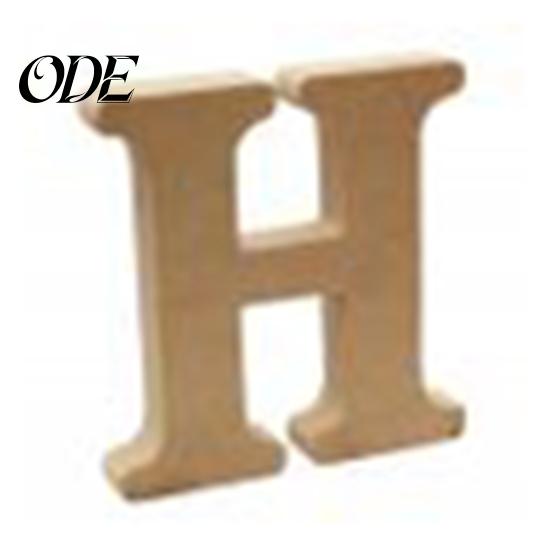Freistehende A-Z Holz Holzbuchstaben Alphabet Hängende Hochzeit Heim Party Deko