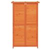 Vidaxl Garden Tool Shed, Brown, 83X57X140 Cm, Pine