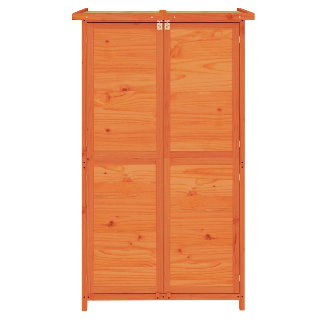 Vidaxl Garden Tool Shed, Brown, 83X57X140 Cm, Pine