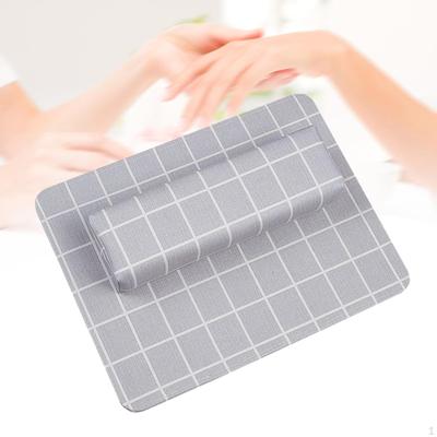 Cojín de Mano para Manicura con Base Impermeable para Uso Personal en Casa